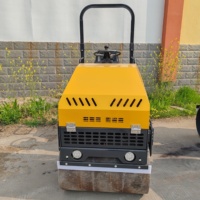 Moteur diesel YURUI 1Ton et système vibratoire Mini compacteur à rouleaux robustes pour le compactage d'asphalte et de sol