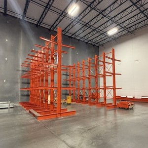 BHD Vietnam Venta caliente hecho de acero Altura personalizada Vertical Color naranja CX Cantilever Racking para almacén Stock - Product Image 6