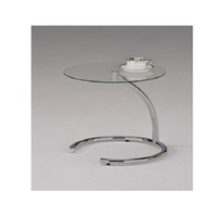 Table basse noire dorée à accent simple fabriquée en inde nouveau style de décoration intérieure Table d'appoint basse unique en métal de luxe pour chevet
