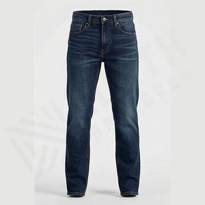 Nueva Llegada, Jeans de Hombre de Corte Regular, Pantalones Vaqueros de Mezclilla para Usar al Aire Libre, Pantalones Vaqueros Casuales Holgados y Rectos, Color Personalizado, Venta al Por Mayor - Product Image 1