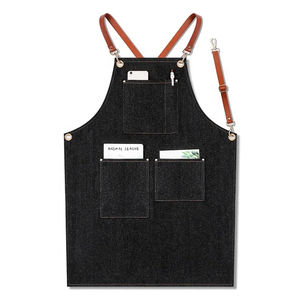 ผ้ากันเปื้อนสำหรับผู้ใหญ่ผ้ากันเปื้อนสำหรับร้านอาหารผ้ากันเปื้อนผ้าใบสำหรับใช้ในครัวแบบครอสส์เชฟบาริสต้าสำหรับสตูดิโอ - Product Image 1