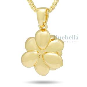 Collar de loto de renacimiento chapado en oro para hombre, ropa informal estilo Hip Hop, joyería de moda, colgante, regalo - Product Image 2