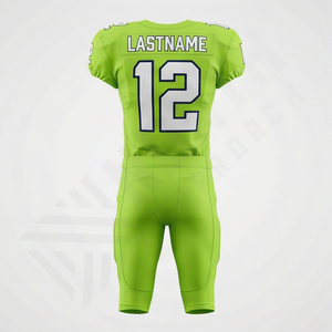 ชุดฟุตบอลอเมริกันแบบใหม่ ขายดี สั่งทำได้ ชุดทีมฟุตบอลอเมริกันแบบเปล่า จำนวนมาก ชุดทีมสำหรับการแข่งขัน - Product Image 2