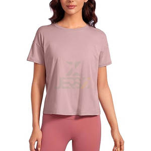 Camiseta Casual de Verano de Manga Corta con Cuello Redondo y Ajuste Regular, 100% Algodón, con Serigrafía de Logotipo Personalizado para Mujer, Estilo Vintage Desgastado - Product Image 1