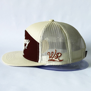 Low MOQ Vietnam Snapback Cap 7 Panel Structured Trucker <b>Hat</b> 3D Embroidery Ri168 Trucker Cap Outdoor Gorras Trucker <b>Hat</b> Mesh <b>Hats</b> - Product Image 3