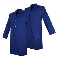MISEMIYA Paket 2 Jas Lab Pria dengan Kerah dan Model Lapel 2-816 Buatan Sri Lanka