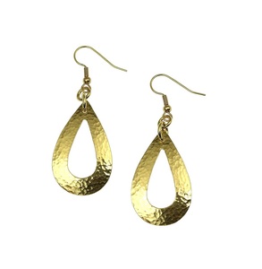 Boucles d'oreilles en laiton de style européen, design élégant, prix de gros, bijoux fantaisie, taille personnalisable, bijoux pour femmes, boucles d'oreilles 100% faites à la main - Product Image 6