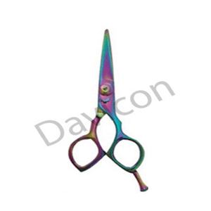 Tijeras de peluquería con revestimiento de titanio azul, instrumentos de belleza - Product Image 2