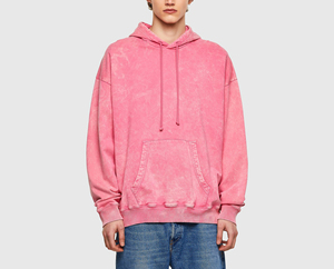 Sweats à capuche délavés à l'acide de qualité supérieure vêtements pour adultes vente chaude confortable prix bon marché sweats à capuche pour hommes délavés à l'acide avec logo personnalisé/dessins - Product Image 5