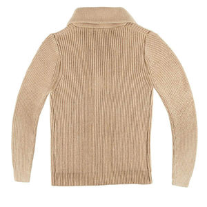 Cardigan de luxe en tricot, logo personnalisé, marque privée, qualité supérieure, vente en gros de mode - Product Image 4