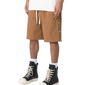 กางเกงขาสั้นผ้าไนลอนระบายอากาศได้ดีแบบลำลองสำหรับผู้ชายมีเชือกผูกสำหรับฤดูร้อน - Product Image 6