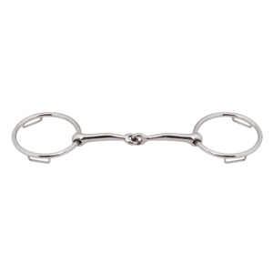 ZONA DE MARCA Accesorios para caballos de acero inoxidable-Anillo suelto Quarter Moon Bit Cuprium Link Anillos de latón-Productos ecuestres al por mayor - Product Image 6