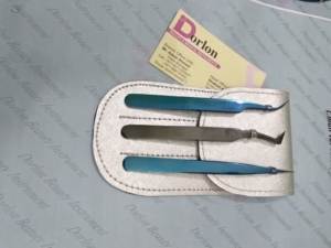 Pince à cils plasma bleue testée à la main pince à épiler beauté fournitures de cils professionnelles pince à cils vente en gros - Product Image 5