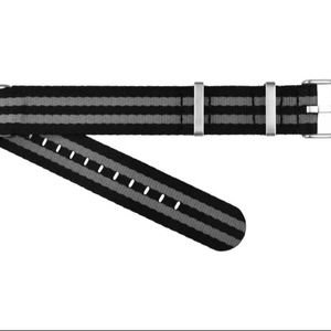 Correas de nailon SB10 unisex, correas de reloj inteligente de 20-22mm, relojes deportivos transpirables resistentes al agua en negro y gris - Product Image 1