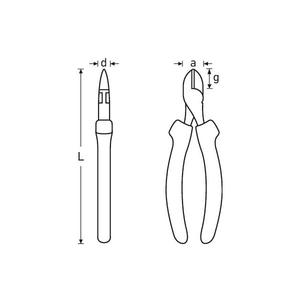 Pince coupante diagonale Stahlwille VDE avec tête chromée – Catégorie de produit - Product Image 2