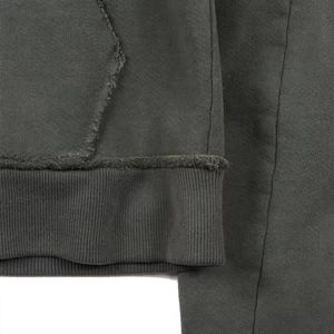 Nouveau Acide Lavé Goutte D'épaule Fermeture Éclair Hoodies 100% Coton Polaire Lourd Personnalisé Surdimensionné Hommes Zipper Hoodies Pour Hommes - Product Image 4