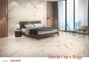 DAROH ONYX rojos/rosas 600x1200mm moderno europeo esmaltado porcelana azulejos de pared acabado sólido brillante antideslizante antibacteriano - Product Image 2