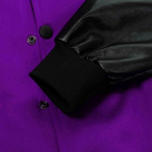 Unisex Cotton Varsity <b>Jackets</b> with Custom Logo Stand Collar Casual <b>Baseball</b> <b>Jacket</b> CollegeBaseballjacket <b>for</b> <b>men</b> - Product Image 5