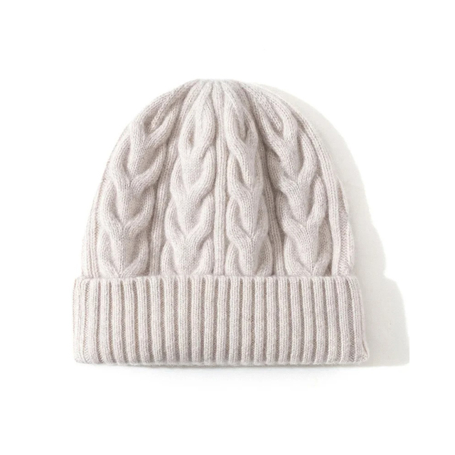 Custom Logo Acrylic Premium Quality Winter Beanie Hat with Dot Bows Camouflage Patterns Unisex Street Style Knit Design