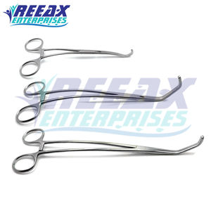 2024 REEAX ENTERPRISES Último fórceps quirúrgicos Material de acero de forma curva del proveedor superior para instrumentos quirúrgicos básicos - Product Image 2
