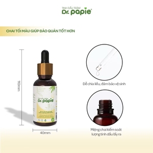 Olio Essenziale di Cajeput Puro Naturale Biologico Dr. Papie, Durata 3 Anni, 30mL con Contagocce e Pompa per Cura del Raffreddore, per Neonati e Adulti - Product Image 1