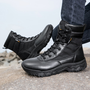 Bottes de randonnée confortables et chaudes à tige haute, bottes de sport d'extérieur, bottes de travail tendance, antidérapantes et résistantes à l'usure - Product Image 6