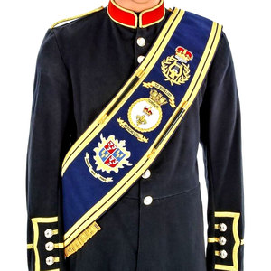 Nuevas bandas bordadas a mano de alta calidad para majores o trompetistas ceremoniales - Product Image 3