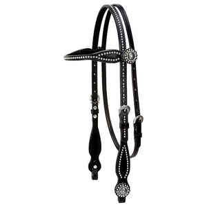 Prix usine chevaux équipement Nylon ligne cuir multi-fonctionnel poitrine fine équestre équitation licous cheval bride - Product Image 1