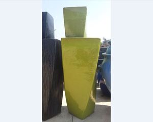 [Leo Nguyen Le] - Vente en gros de pots de jardin en céramique émaillée ronds et hauts, pots à fleurs et jardinières en céramique bon marché pour l'extérieur - Product Image 2