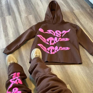 เสื้อฮู้ดพิมพ์ลายพัฟเฮฟวี่เวทสำหรับผู้ชายเสื้อฮู้ดพิมพ์ลายดิจิตัลสำหรับฤดูหนาว - Product Image 5