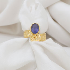 มาใหม่แหวนชุบทอง18K ชุบทอง18K แหวนชุบทองเงินสเตอร์ลิง925 - Product Image 2