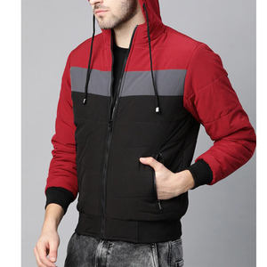 Chaqueta de bombardero de invierno Softshell para hombre de último diseñador, chaqueta de esquí Reversible de piel de oveja con capucha, cortavientos con logotipo gratis, chaqueta universitaria - Product Image 4