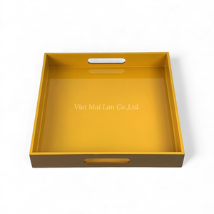 Lacquer <b>Tray</b> Handmade For Serving Snacks Drinks And <b>Table</b> Decoration From Vietnam - Product Image 1