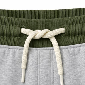 <b>Men</b> Casual Canvas Mid Rise Breathable <b>Shorts</b> Drawstring Elastic Waist Side Pocket <b>Lounge</b> <b>Short</b> for Travel Summer - Product Image 3