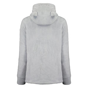 Veste en polaire à fermeture éclair respirante, coupe moderne, spéciale hiver, pour femmes, vêtements d'hiver durables, vêtements décontractés, veste à capuche réglable - Product Image 3