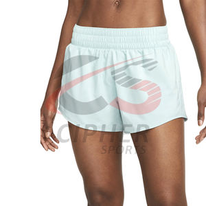 Venta al por mayor de alta calidad de las mujeres pantalones cortos de gimnasia con logotipo personalizado de diseño de algodón pantalones cortos negros casuales lisos cantidad de pantalones cortos para las mujeres - Product Image 4