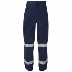 Pantalon cargo en toile pour homme, multi-poches, respirant, vêtements de travail décontractés pour un usage quotidien, vêtements de chantier - Product Image 3