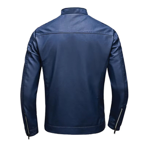 Veste en cuir respirante légère de qualité supérieure, personnalisée pour hommes, pour la saison hivernale, imperméable, à prix abordable. - Product Image 2
