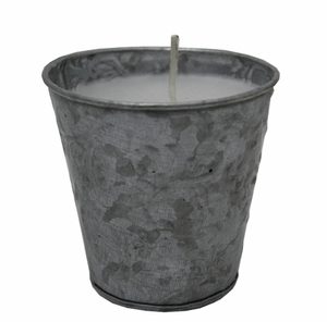 Ensemble de 2 jardinière en fer jardinière gris oxydase couleur grande taille jardinière pour l'extérieur et la décoration de table à la main - Product Image 5