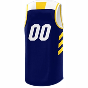 เสื้อบาสเก็ตบอลสำหรับผู้ชายผ้าโพลีเอสเตอร์แห้งเร็วเทคนิค100% พิมพ์ขนาดพิเศษ - Product Image 3