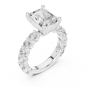 แหวนรูปหัวใจสีเงิน14K สำหรับเด็กผู้หญิงของขวัญวันเกิด - Product Image 5