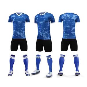 ชุดฟุตบอลสำหรับผู้ใหญ่เครื่องแบบฟุตบอลระบายอากาศได้อย่างรวดเร็วโลโก้ที่กำหนดเอง - Product Image 5