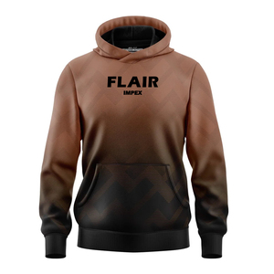 Meilleures ventes de sweats à capuche à manches longues 100% coton pour hommes fabriqués sur mesure en noir et impression numérique multicolore pour la saison d'hiver - Product Image 1