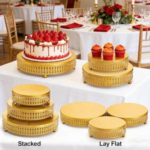 Moderno Soporte para Tartas de Metal de Diseño con Construcción Duradera, Perfecto para Tartas de Cumpleaños, Mostradores de Panadería y Mesas de Celebración - Product Image 5