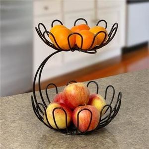 High Selling Iron <b>Wire</b> <b>Basket</b> Luxury Kitchen Accessories Classic Style Decorative Metal Fruit <b>Basket</b> - Product Image 4