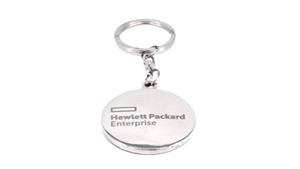 Llavero con logotipo de doble cara de metal personalizado más demandado para promociones comerciales o regalos de empleados disponibles para cantidades a granel - Product Image 4