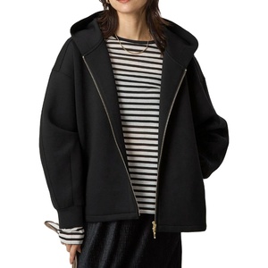 Prix d'usine – Nouveauté tendance : sweat à capuche zippé 2026 pour femme, personnalisé, de haute qualité, décontracté, respirant, coupe oversize, à prix abordable - Product Image 1