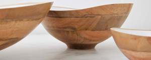 Handmade <b>Mango</b> <b>Wood</b> <b>Bowls</b> for Home Restaurants & Hotel Use - Product Image 3
