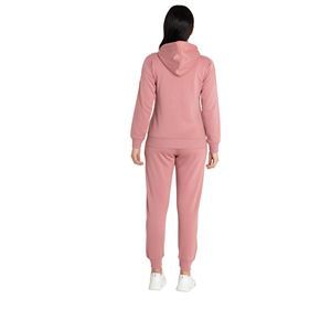 Chándal tejido transpirable personalizado para mujer con cremallera sólida para la temporada de invierno - Product Image 5