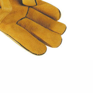 Gants de soudage TIG de taille personnalisée de haute qualité XL fabriqués à partir de cuir résistant à la chaleur conception de sécurité personnalisée dernier style robuste - Product Image 5